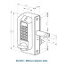 BL3030 hek mini-code aan beide zijden
