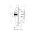 BL5002 ECP Codeslot met Kruk – 28 mm Smal Profiel